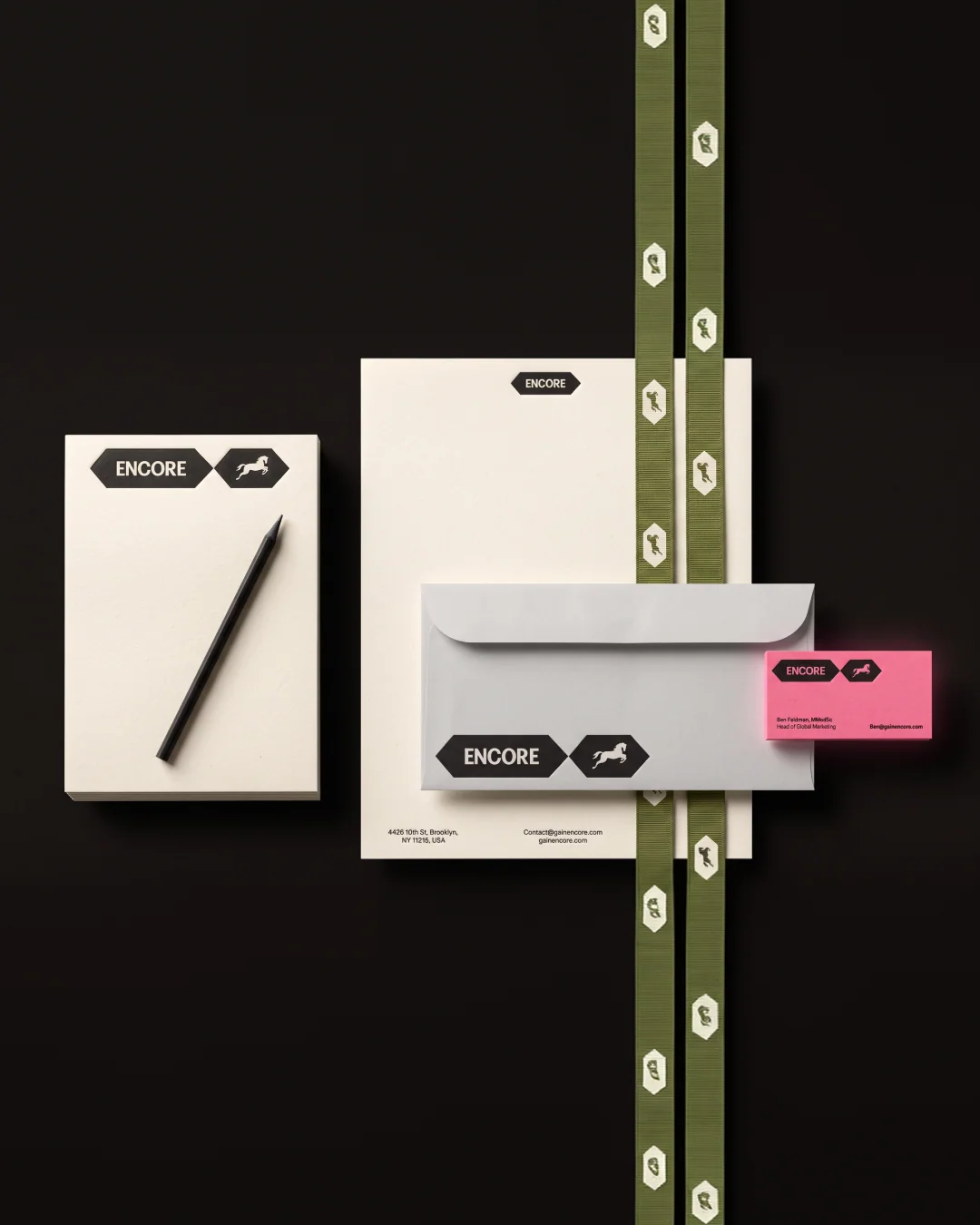 Encore, Stationery